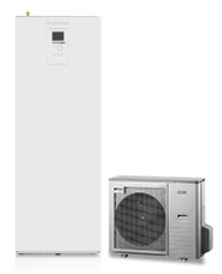 NIBE SPLIT 6 + LUCIE 200/6 - tepelné čerpadlo vzduch-voda s montáží