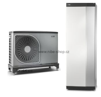 AKCE PODPORA - NIBE F2050-6 + NIBE VVM S320 - tepelné čerpadlo vzduch-voda - komplet s montáží
