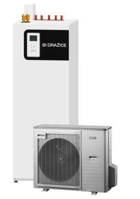 NIBE SPLIT 6 + DSU 200/6 - tepelné čerpadlo vzduch-voda