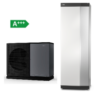 NIBE S2060-10 + NIBE VVM S320 - tepelné čerpadlo vzduch-voda - komplet s montáží zdarma