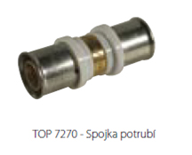 Toptherm TOP 7270B - press spojka potrubí 18 mm